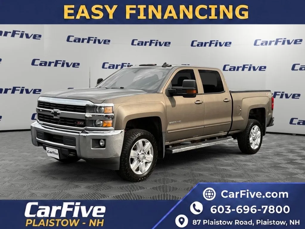 Brown 2015 Chevrolet Silverado 2500 HD LT for sale in Plaistow, NH