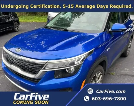 Blue 2021 Kia Seltos EX for sale in Plaistow, NH