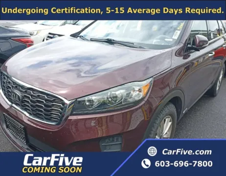 Red 2019 Kia Sorento LX for sale in Plaistow, NH