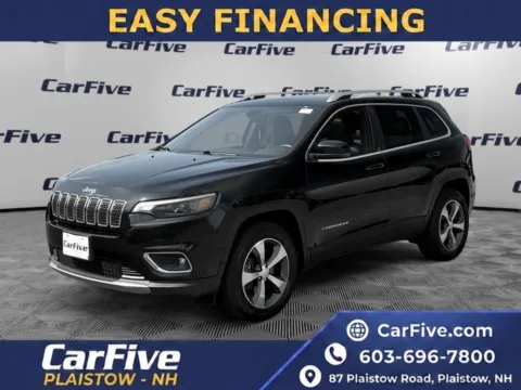 Black 2019 Jeep Cherokee Limited for sale in Plaistow, NH