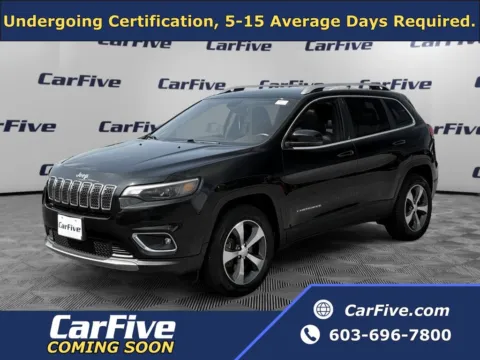 Black 2019 Jeep Cherokee Limited for sale in Plaistow, NH