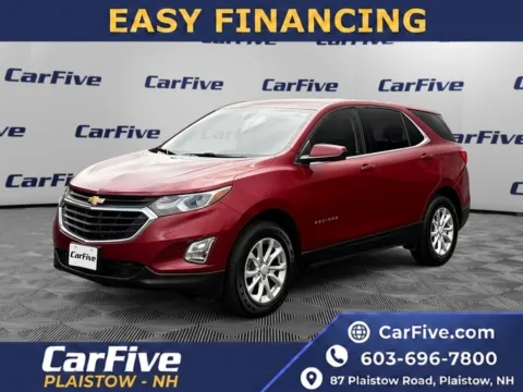 Red 2018 Chevrolet Equinox LT for sale in Plaistow, NH