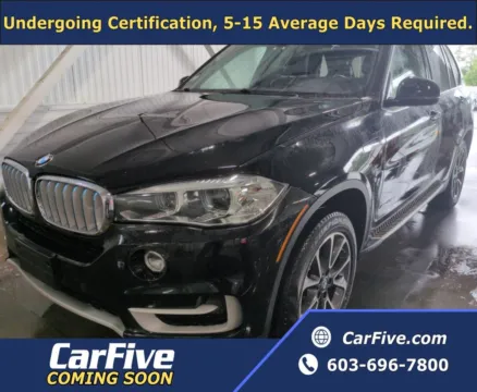 Black 2017 BMW X5 xDrive40e for sale in Plaistow, NH
