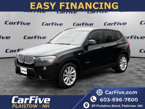 Black 2017 BMW X3 xDrive28i for sale in Plaistow, NH