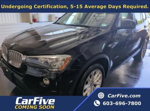 Black 2017 BMW X3 xDrive28i for sale in Plaistow, NH