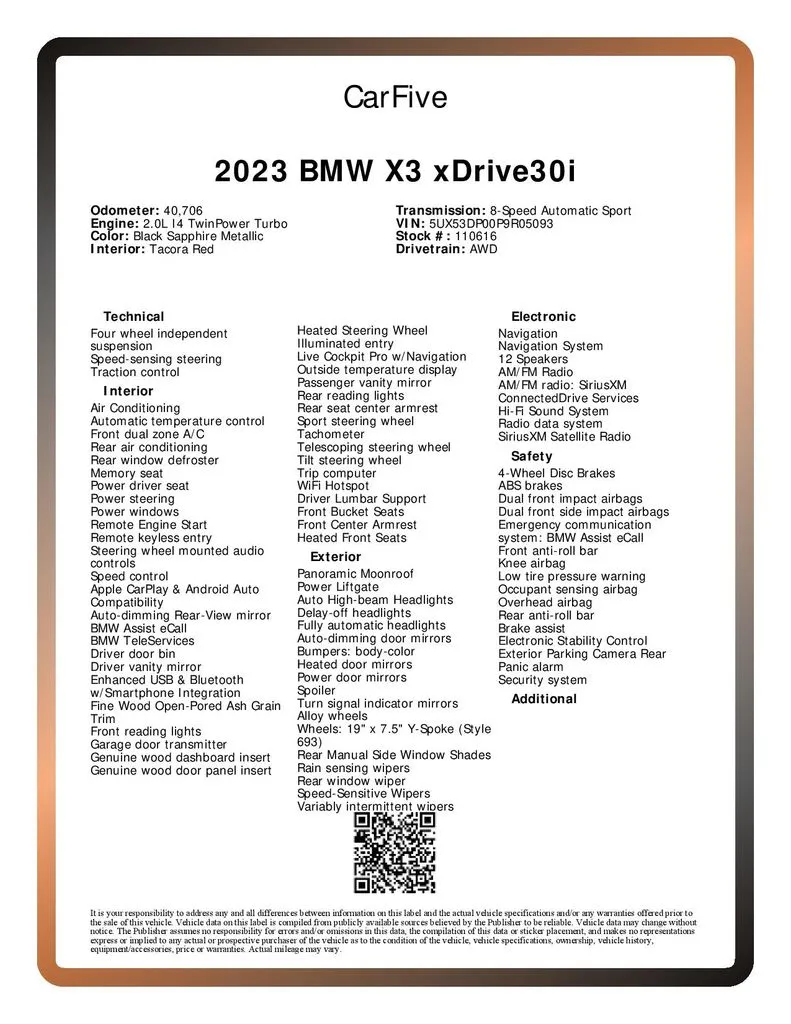 2023 BMW X3 30i - Photo 30