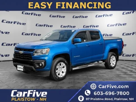 Blue 2022 Chevrolet Colorado LT for sale in Plaistow, NH