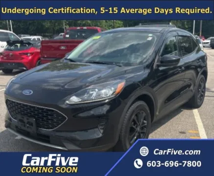Black 2020 Ford Escape SE for sale in Plaistow, NH