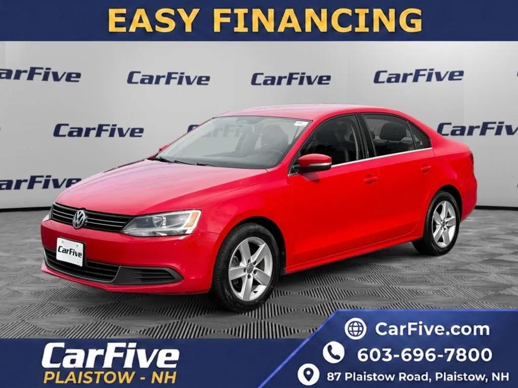 Red 2014 Volkswagen Jetta 2.0L TDI for sale in Plaistow, NH