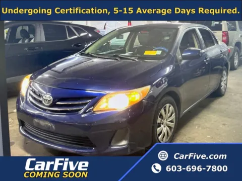 Blue 2013 Toyota Corolla LE for sale in Plaistow, NH