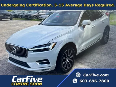 White 2021 Volvo XC60 T5 Inscription for sale in Plaistow, NH