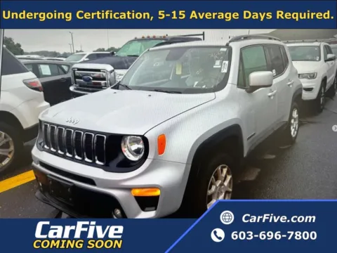 Silver 2020 Jeep Renegade Latitude for sale in Plaistow, NH