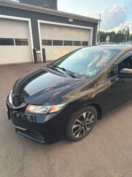 Black 2014 Honda Civic EX for sale in Plaistow, NH