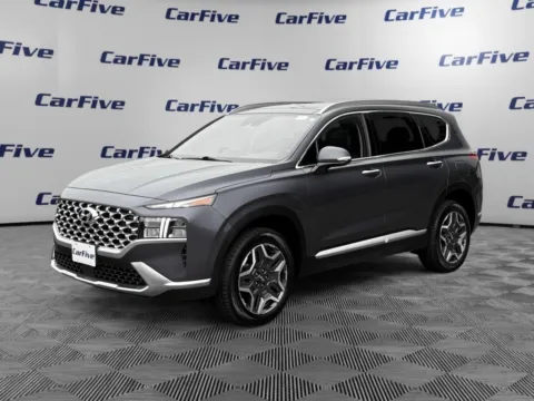 Blue 2022 Hyundai Santa Fe Hybrid SEL Premium for sale in Plaistow, NH