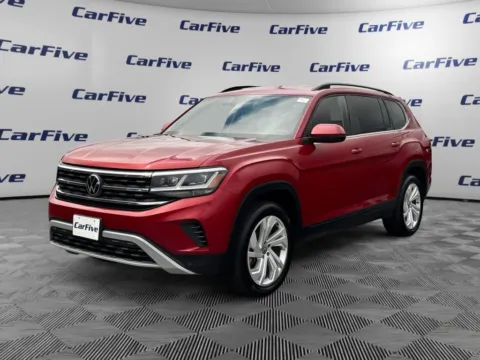 Red 2023 Volkswagen Atlas 3.6L V6 SE w/Technology for sale in Plaistow, NH