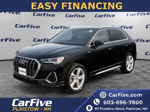 Black 2021 Audi Q3 Premium Plus for sale in Plaistow, NH