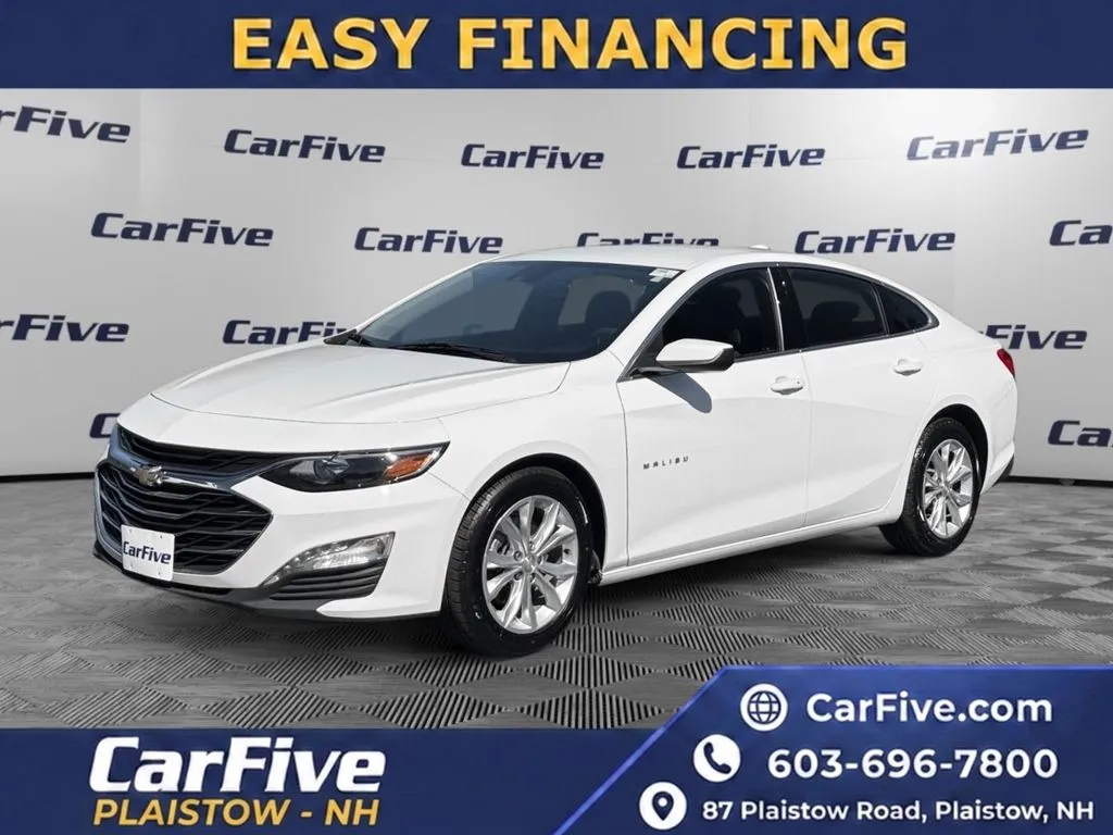 White 2023 Chevrolet Malibu LT for sale in Plaistow, NH