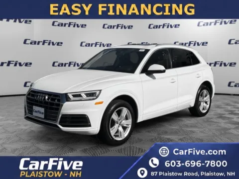 White 2019 Audi Q5 2.0T Premium Plus for sale in Plaistow, NH