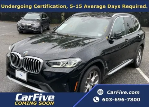 Black 2024 BMW X3 xDrive30i for sale in Plaistow, NH