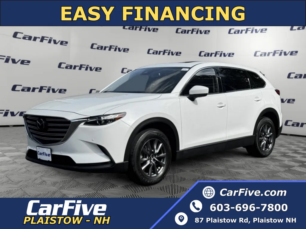 4/9(木)までの出品/定価￥82,500/2020年モデル/OFF-WHITE Used 2021 Mazda CX-9 Touring for sale in Plaistow, NH at CarFive