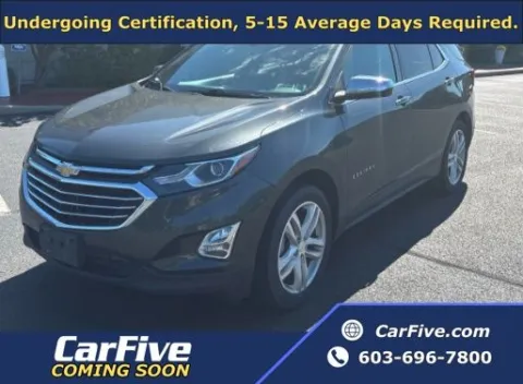 Gray 2018 Chevrolet Equinox Premier for sale in Plaistow, NH