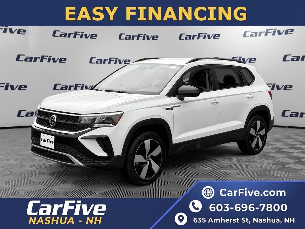 White 2024 Volkswagen Taos 1.5T S for sale in Plaistow, NH