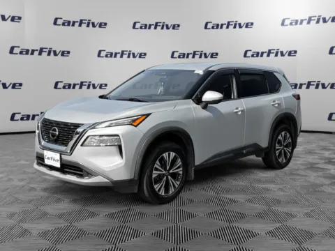 Silver 2021 Nissan Rogue SV for sale in Plaistow, NH
