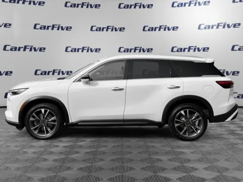 Photos of 2024 INFINITI QX60 LUXE for sale in Plaistow, NH at CarFive Plaistow, NH