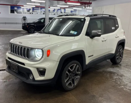White 2019 Jeep Renegade Limited for sale in Plaistow, NH