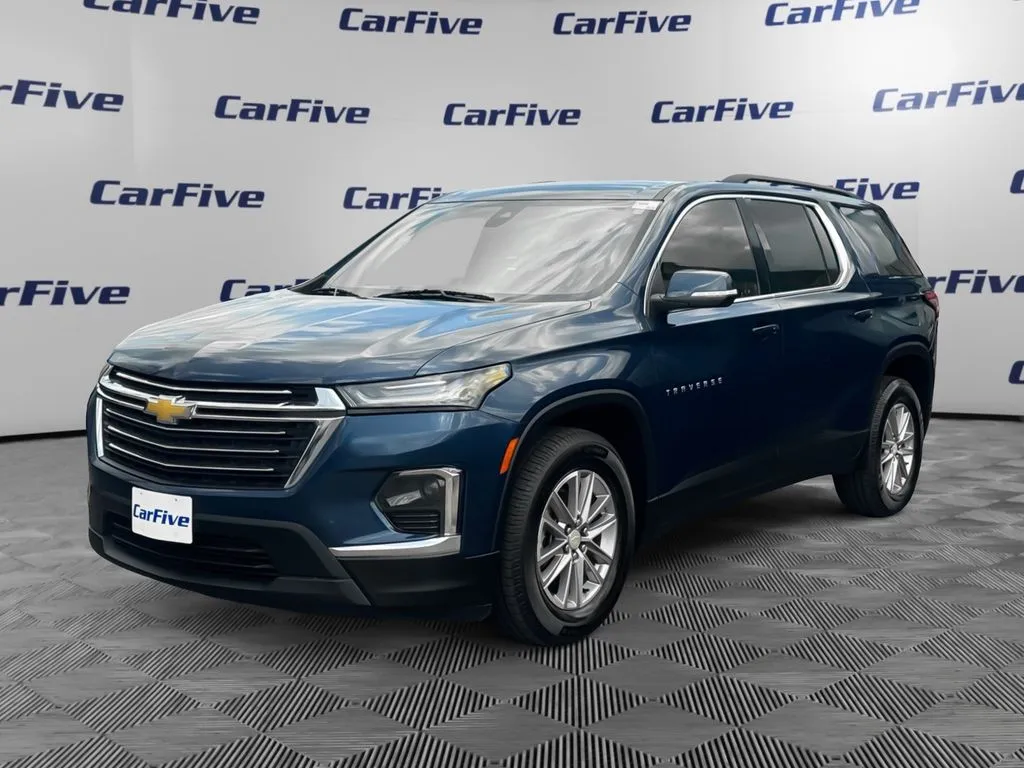 Blue 2023 Chevrolet Traverse LT Leather for sale in Plaistow, NH
