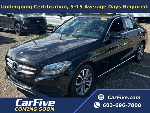 Black 2016 Mercedes-Benz C-Class C 300 for sale in Plaistow, NH