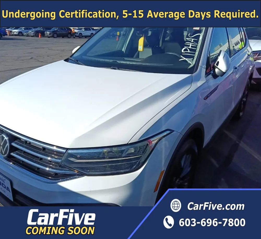 White 2022 Volkswagen Tiguan 2.0T SE for sale in Plaistow, NH