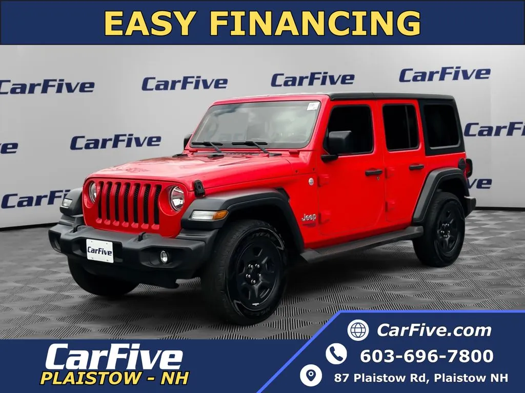 2018 Jeep Wrangler Unlimited Sport for sale in Plaistow, NH