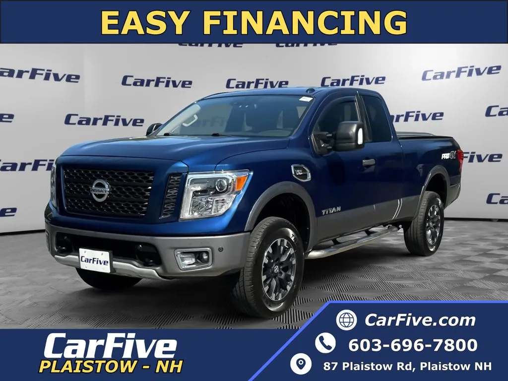 2017 Nissan Titan PRO-4X for sale in Plaistow, NH