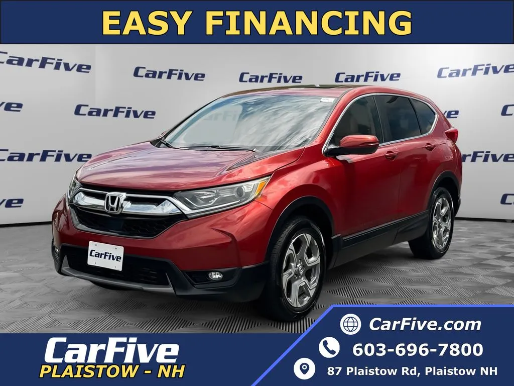 Red 2017 Honda CR-V EX-L for sale in Plaistow, NH