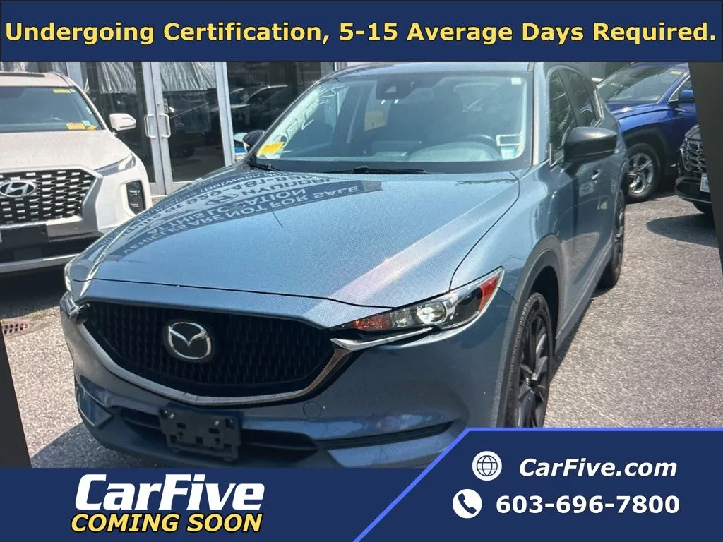 Gray 2021 Mazda CX-5 Carbon Edition Turbo for sale in Plaistow, NH
