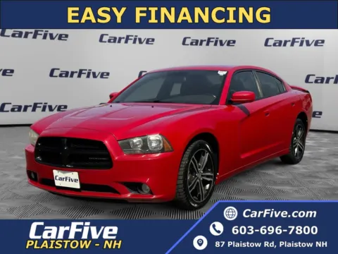 Red 2013 Dodge Charger SXT for sale in Plaistow, NH