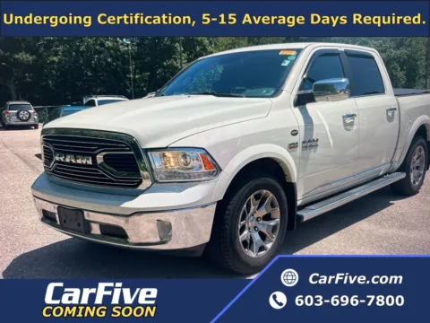 White 2017 Ram 1500 Limited for sale in Plaistow, NH