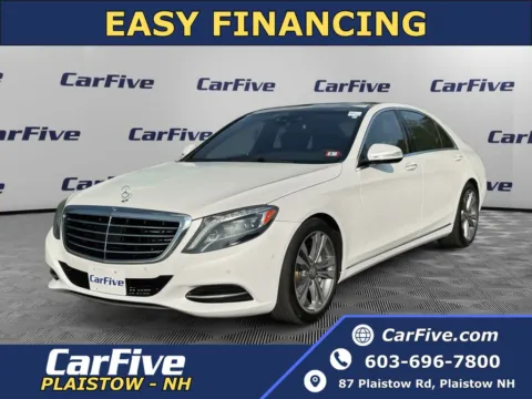 White 2015 Mercedes-Benz S-Class S 550 for sale in Plaistow, NH