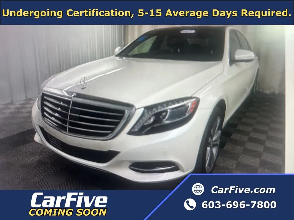 2015 Mercedes-Benz S-Class S 550