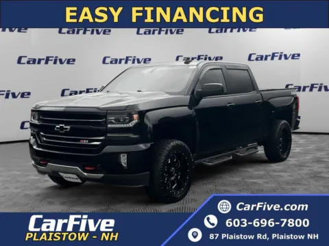 Black 2017 Chevrolet Silverado 1500 LTZ for sale in Plaistow, NH