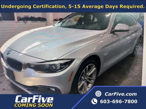 Silver 2019 BMW 4 Series 430i Gran Coupe for sale in Plaistow, NH