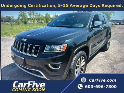 Black 2016 Jeep Grand Cherokee Limited for sale in Plaistow, NH