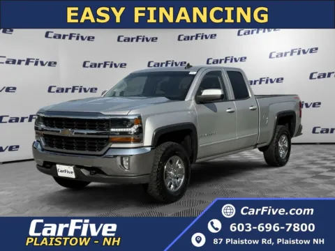 Silver 2018 Chevrolet Silverado 1500 LT for sale in Plaistow, NH