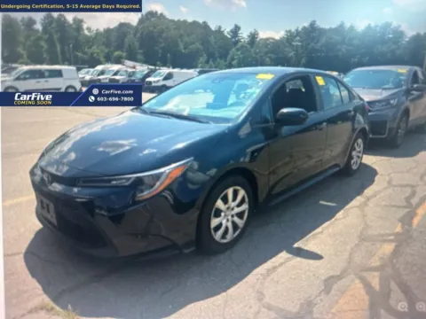 Black 2022 Toyota Corolla LE for sale in Plaistow, NH