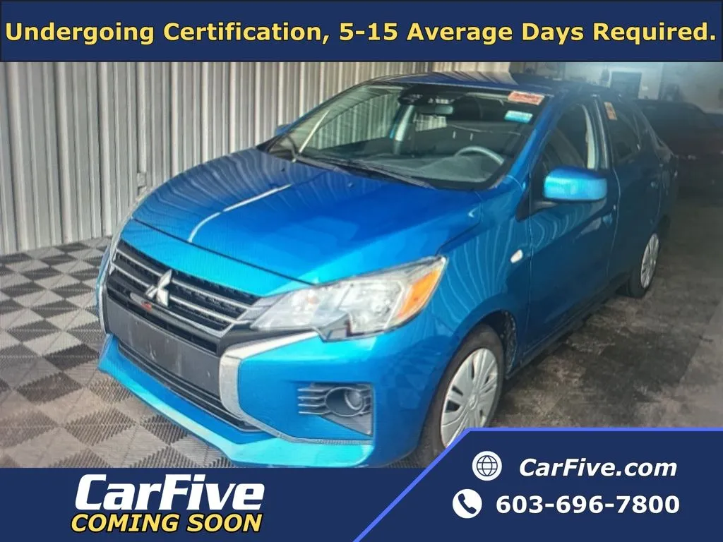 Blue 2024 Mitsubishi Mirage G4 ES for sale in Plaistow, NH