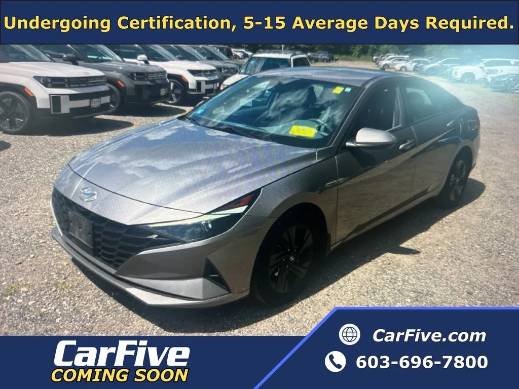 Silver 2022 Hyundai Elantra SEL for sale in Plaistow, NH