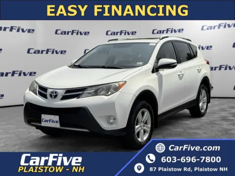 White 2014 Toyota RAV4 XLE for sale in Plaistow, NH