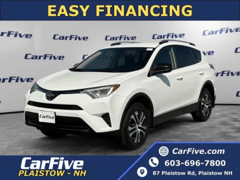 White 2018 Toyota RAV4 LE for sale in Plaistow, NH