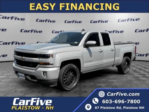 Silver 2017 Chevrolet Silverado 1500 LT for sale in Plaistow, NH